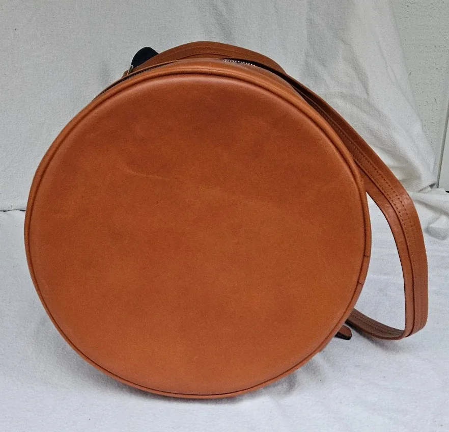 Richard Mille Leather Bucket Handbag Bag Made in Spain Mint image indicator(7)