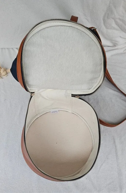 Richard Mille Leather Bucket Handbag Bag Made in Spain Mint image indicator(8)