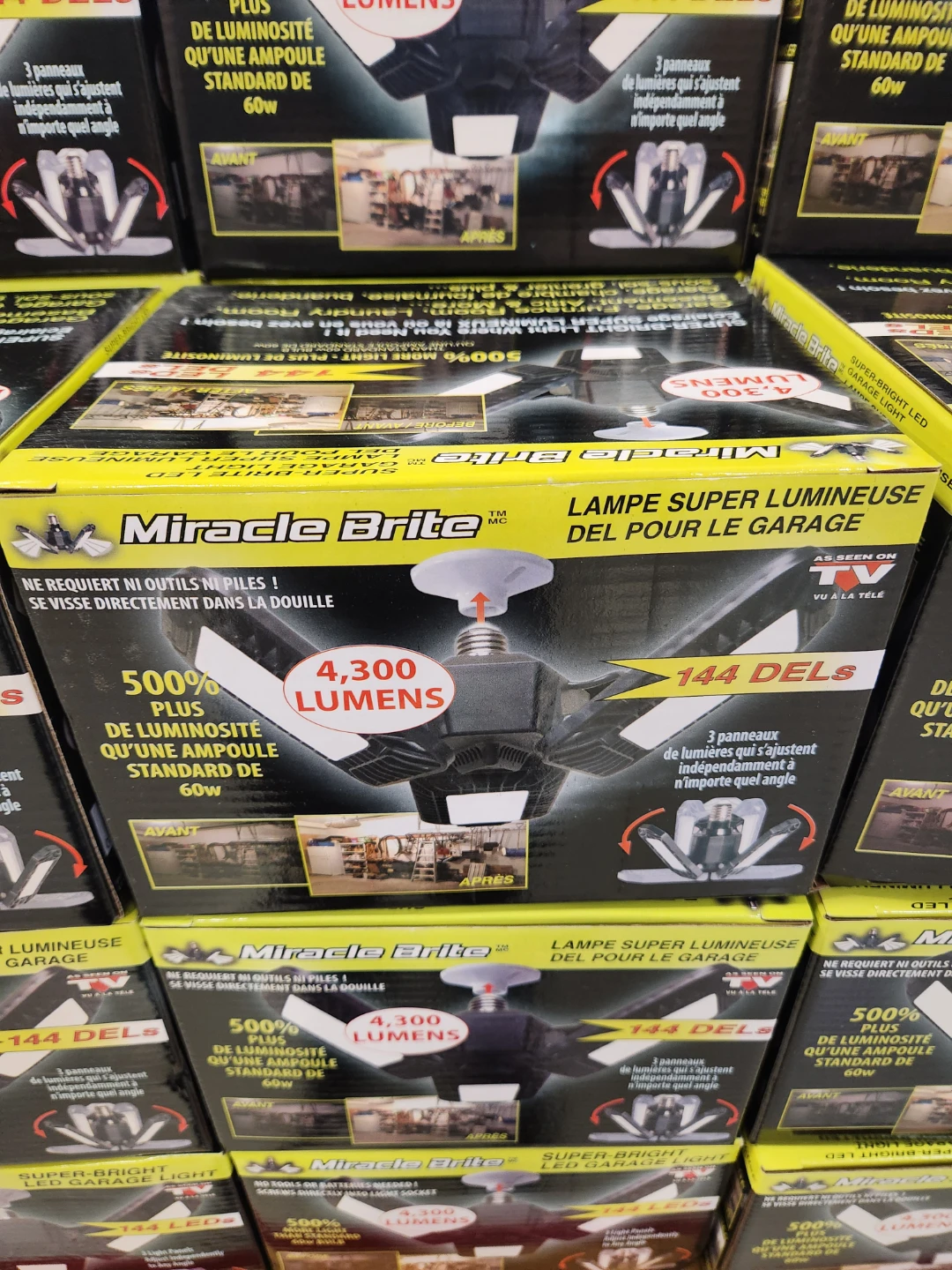 Miracle Brite LED Garage Light - New in Box