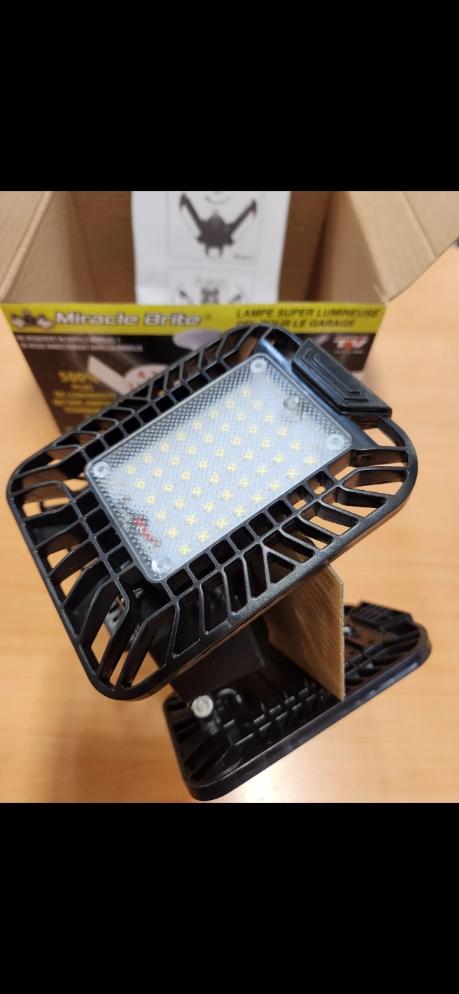 Miracle Brite LED Garage Light - New in Box - photo 4