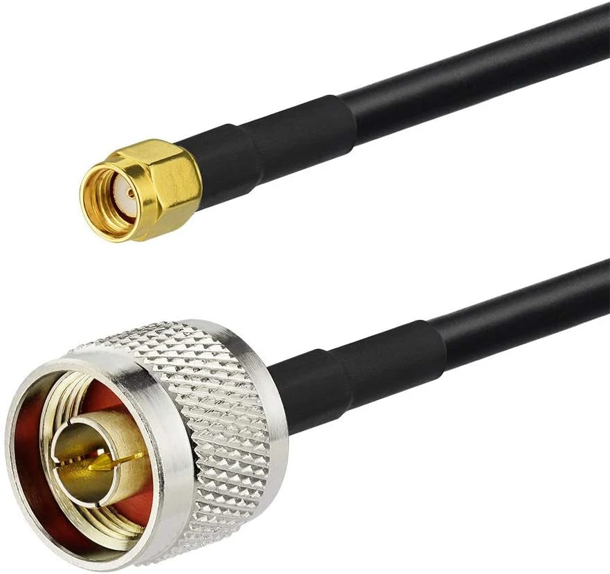 Eightwood RP-SMA Male to N Type Male Extension Cable - photo 2