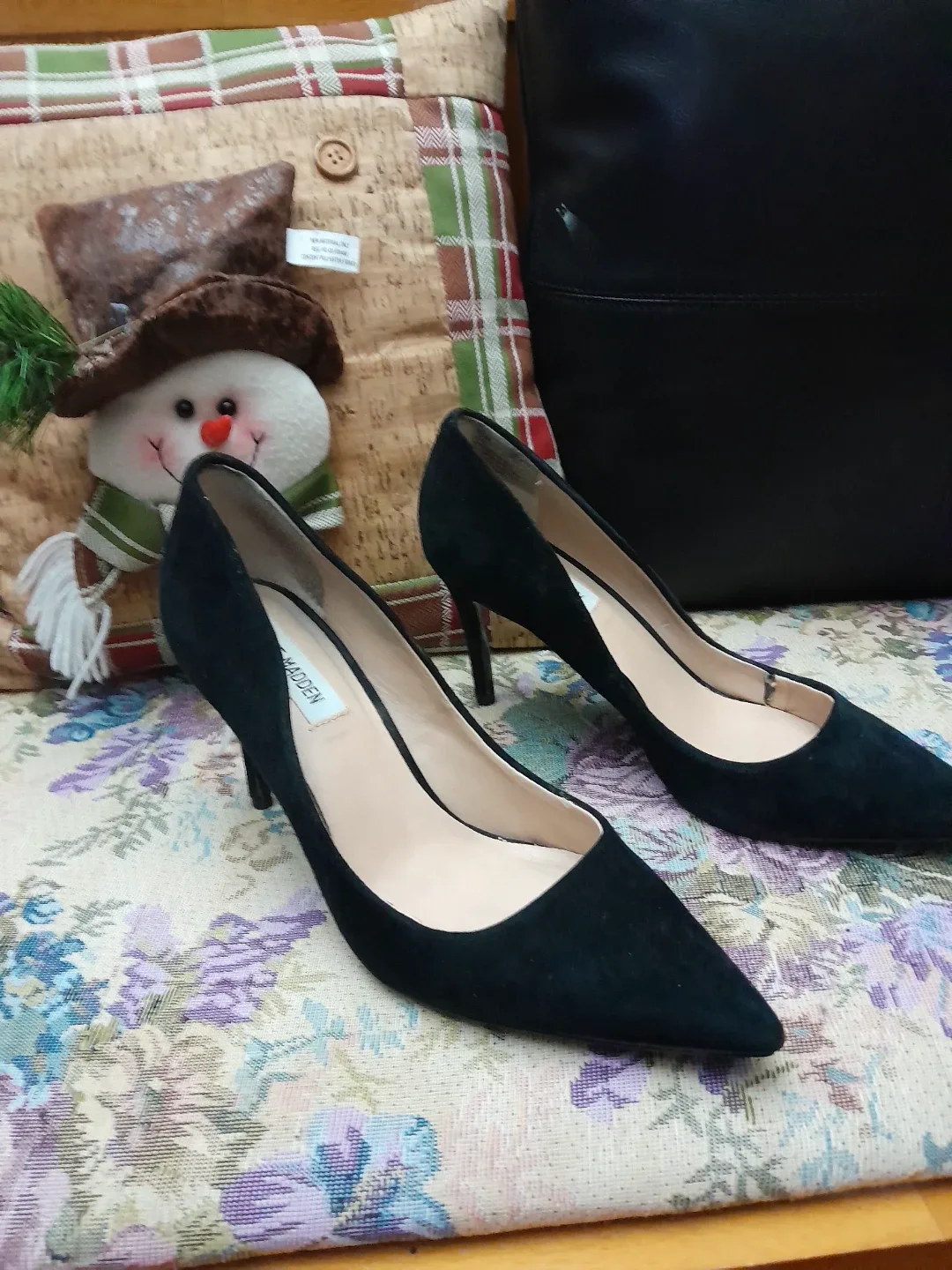 Steve Madden Black Heels