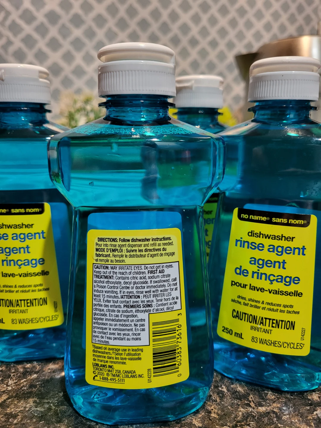 4×No Name Dishwasher Rinse Agent - photo 2