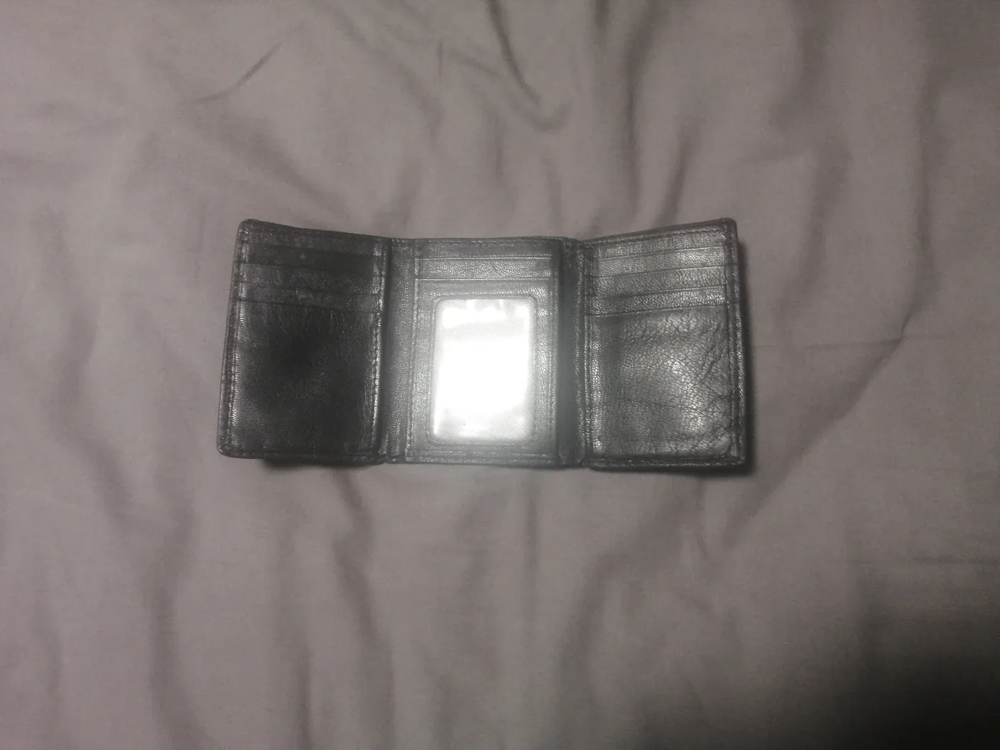 Leather Trifold Wallet