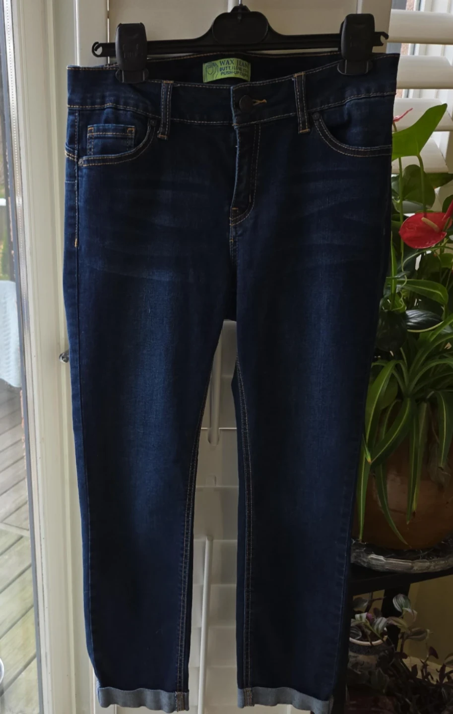 Wax Jeans Butt I Love You Push-Up