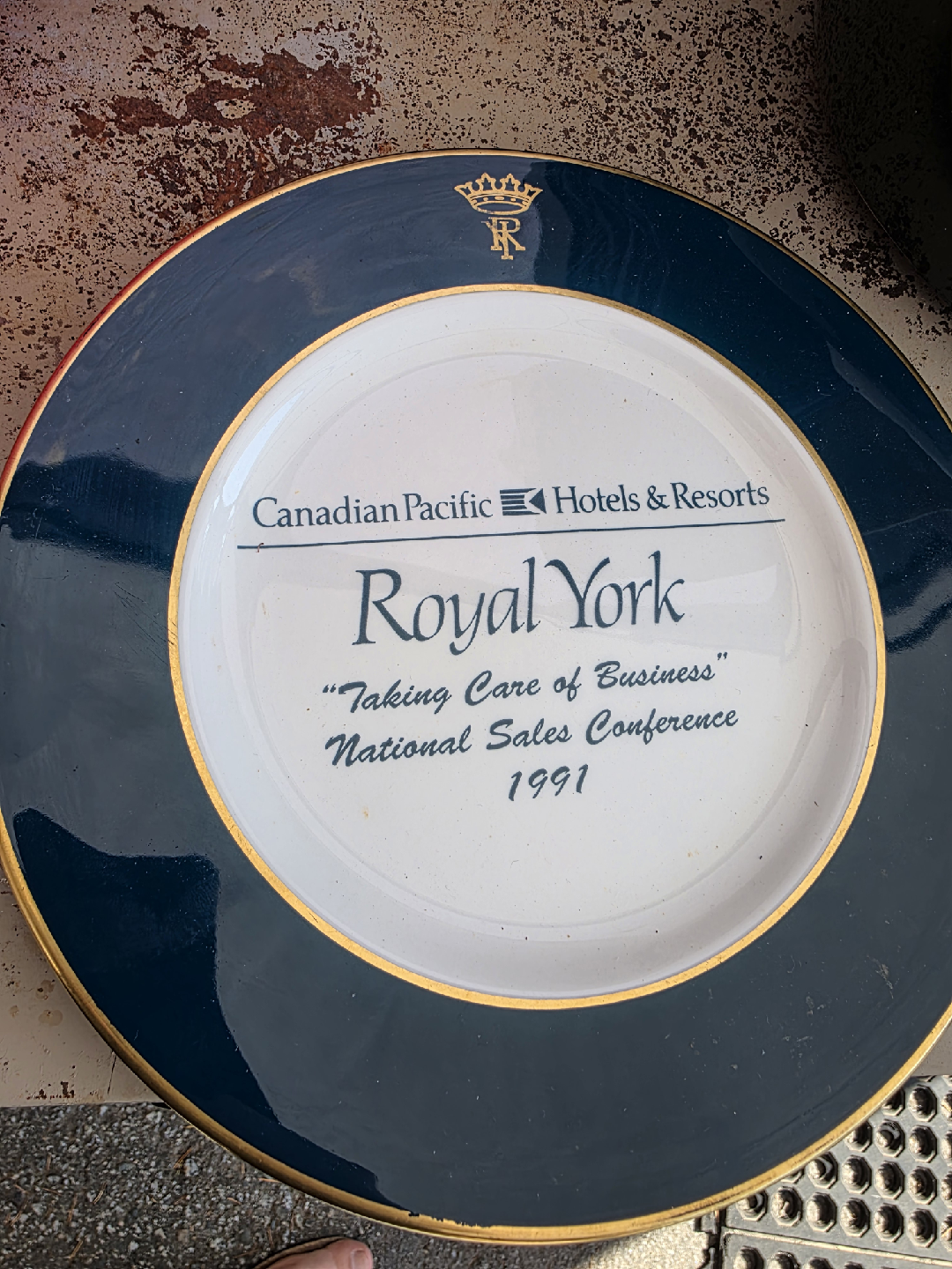 Royal York Plate - Canadian Pacific Hotels & Resorts