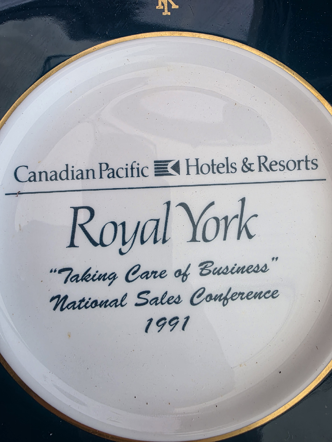 Royal York Plate - Canadian Pacific Hotels & Resorts - photo 2