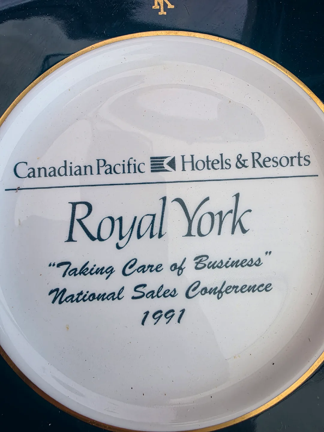 Royal York Plate - Canadian Pacific Hotels & Resorts image indicator(2)