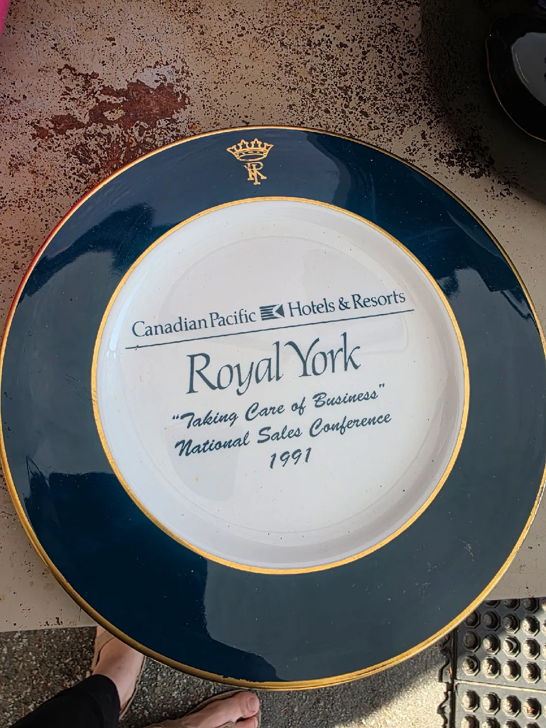 Royal York Plate - Canadian Pacific Hotels & Resorts image indicator(4)