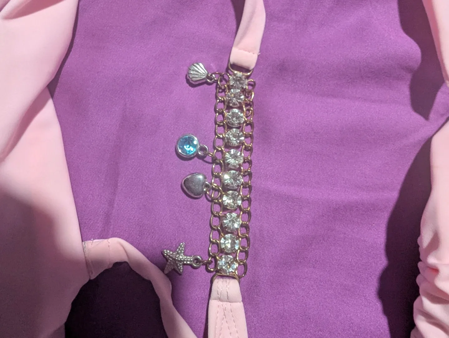 SHEIN Pink Embellished Bikini Set image indicator(3)