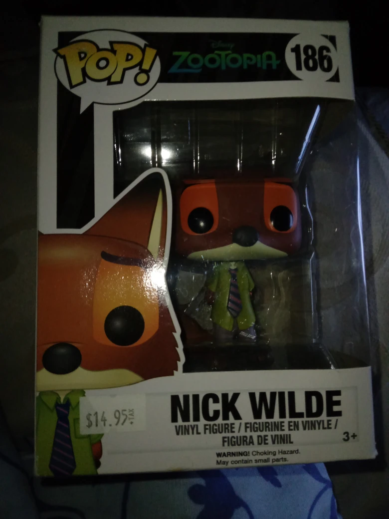 zootopia nick wilde funko pop