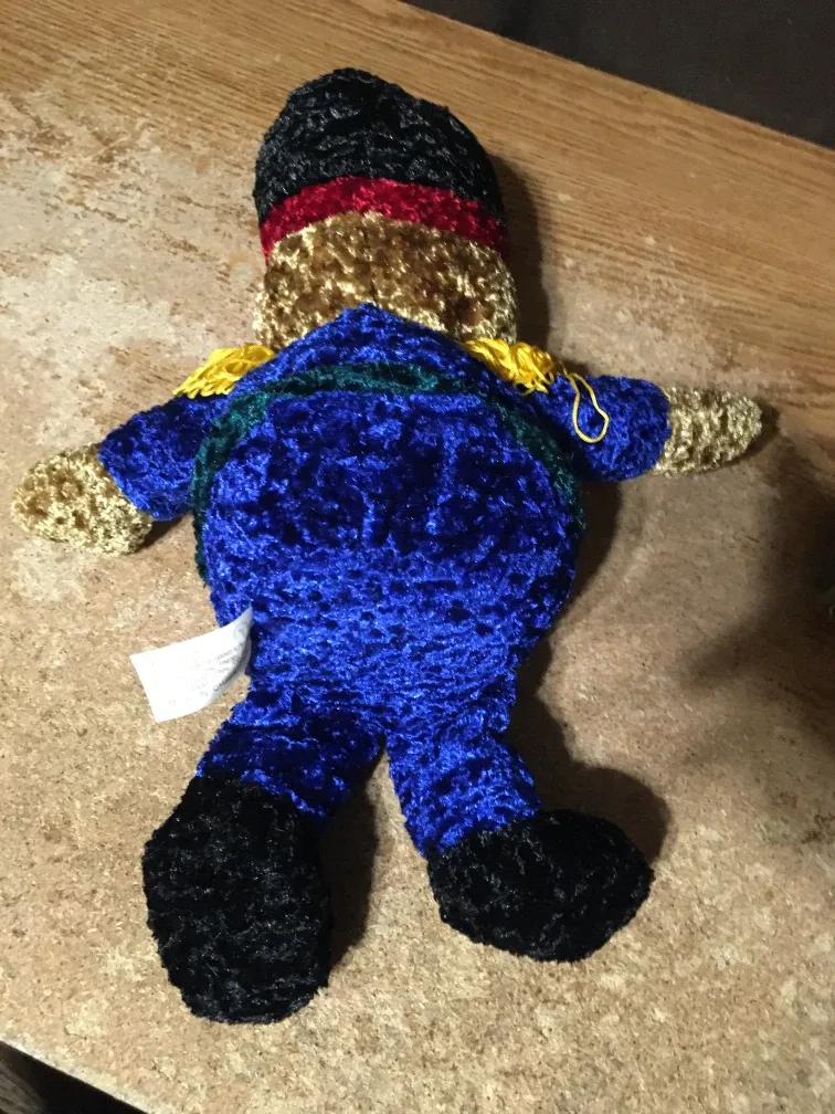 Lot of three tickle wiggle Christmas Plush reindeer nutcracker image indicator(7)