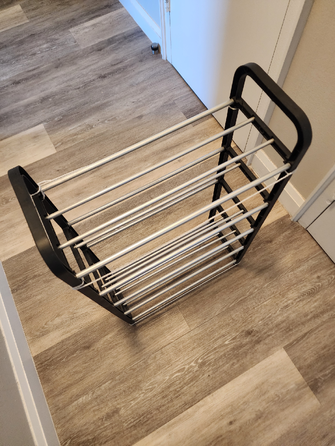 Black Shoe Rack or closet organizer - photo 2