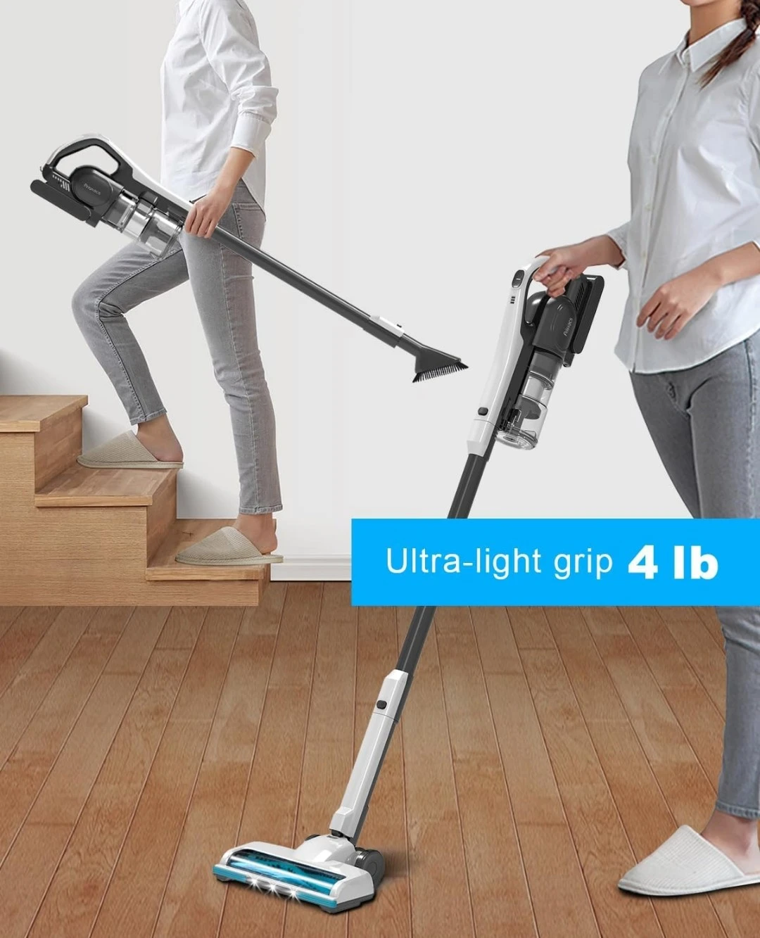 Cordless Stick Vacuum Cleaner, Lightweight - photo 3