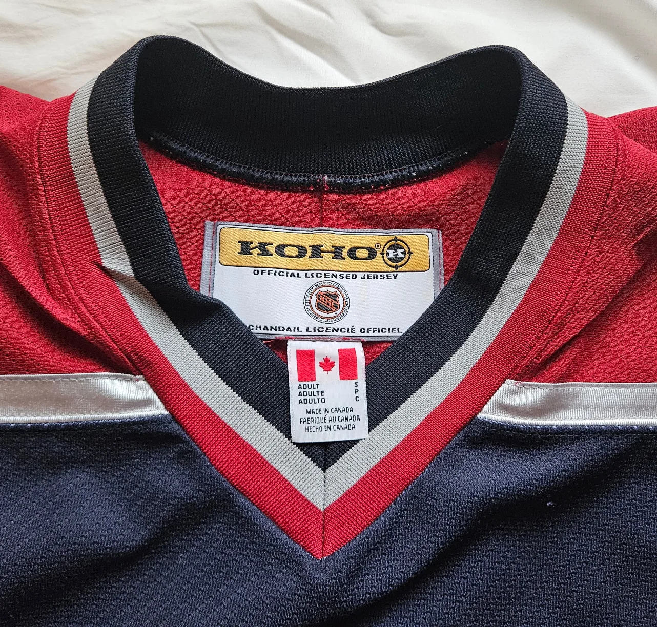 mint cond.     Vintage Vancouver Canucks 90’s Koho Jersey Size S image indicator(4)