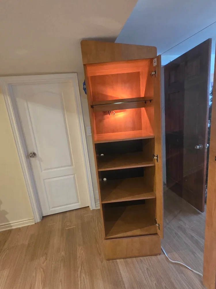 Display Cabinet with Glass Door