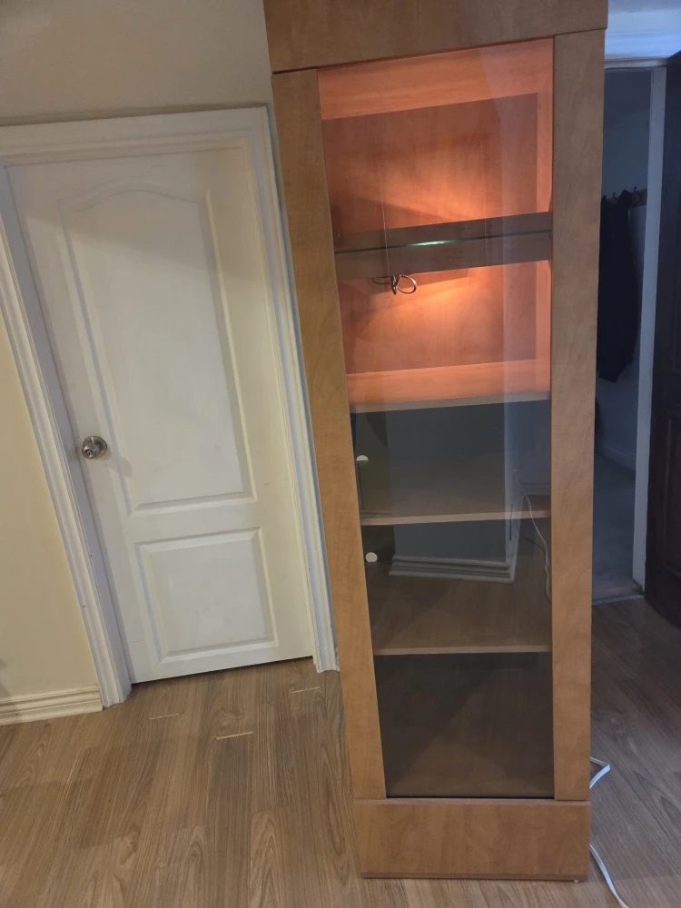 Display Cabinet with Glass Door - photo 2
