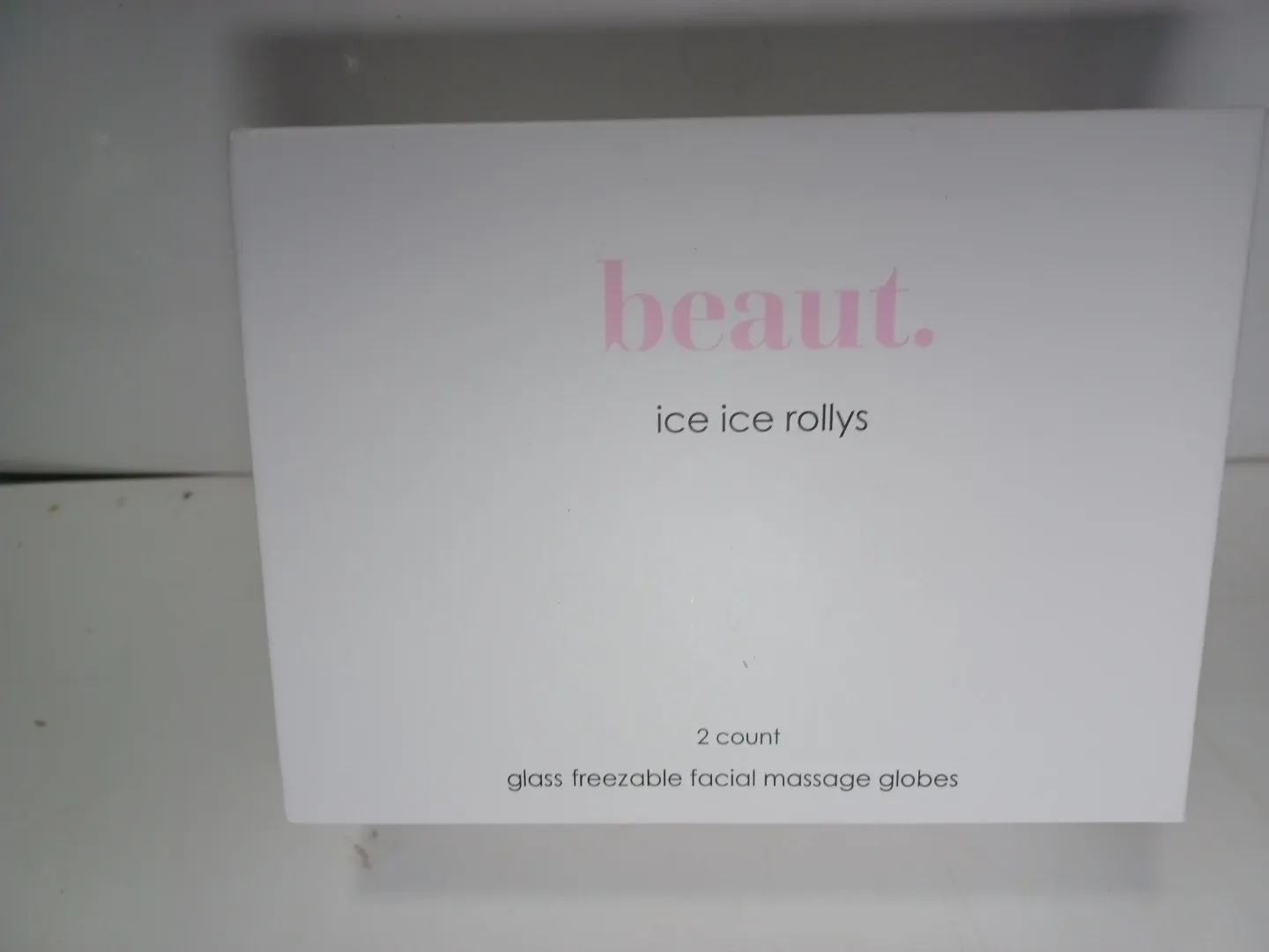 Beaut Ice Ice Rollys - Facial Massage Globes (New)