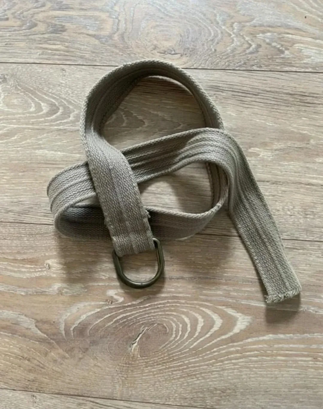 Grey Woven Belt