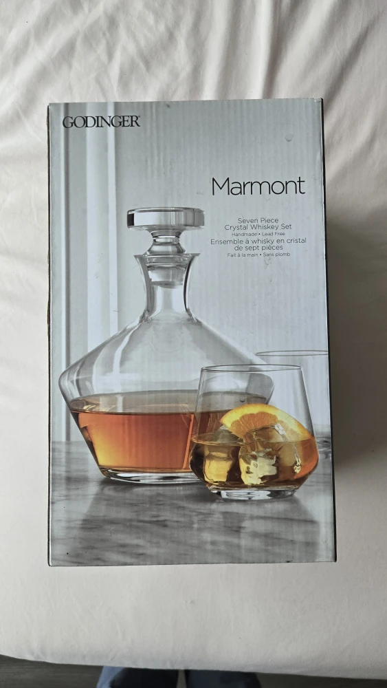 Godinger Marmont 7-Piece Whiskey Set