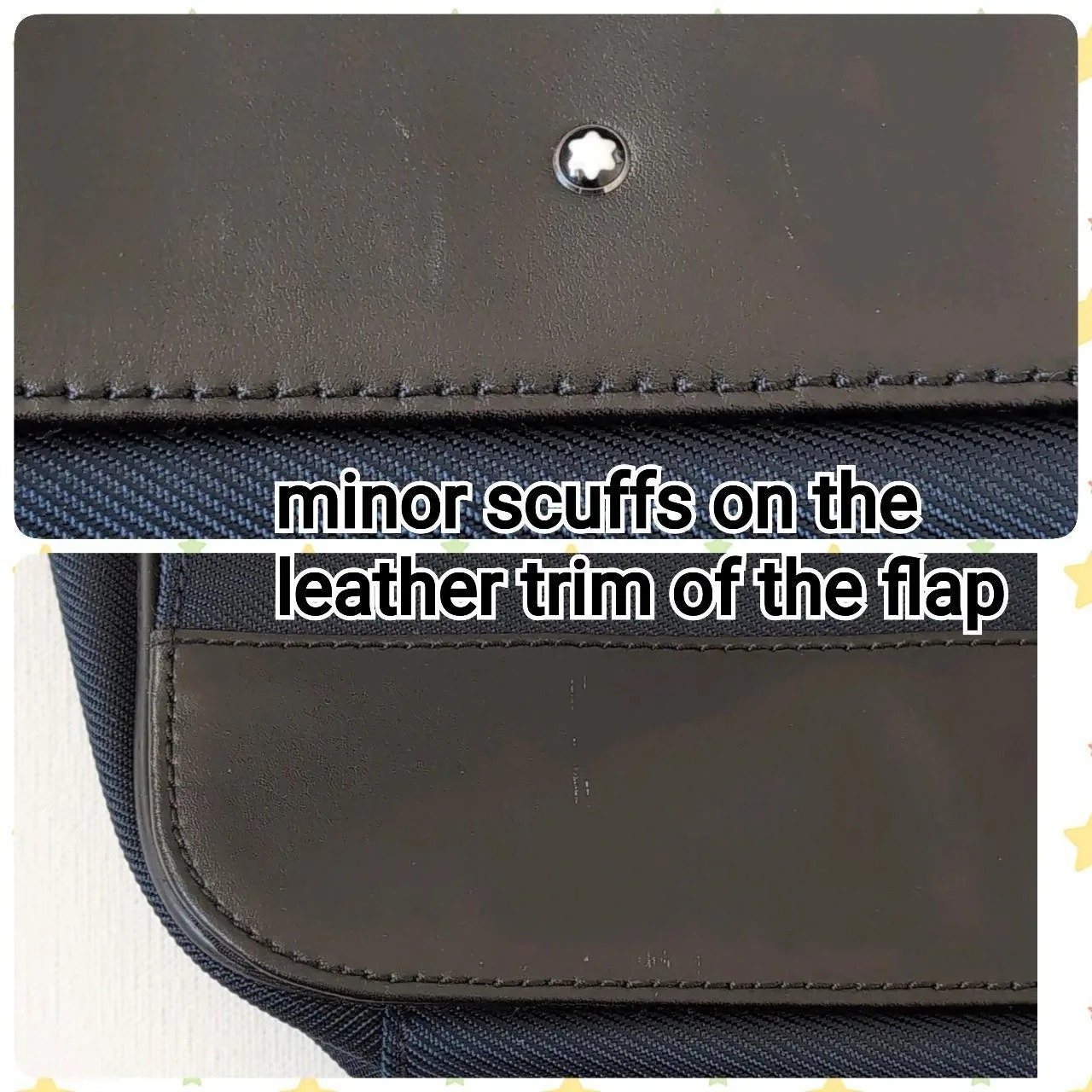 Montblanc Nightflight Large Messenger Bag - Navy Blue image indicator(7)