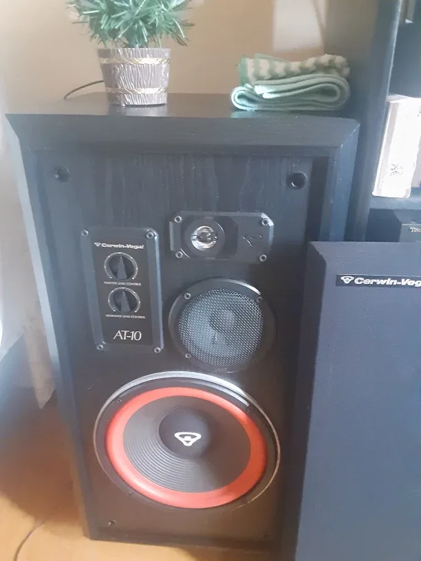 Vintage Cerwin-Vega AT-10 Speakers - Pair!! image indicator(2)