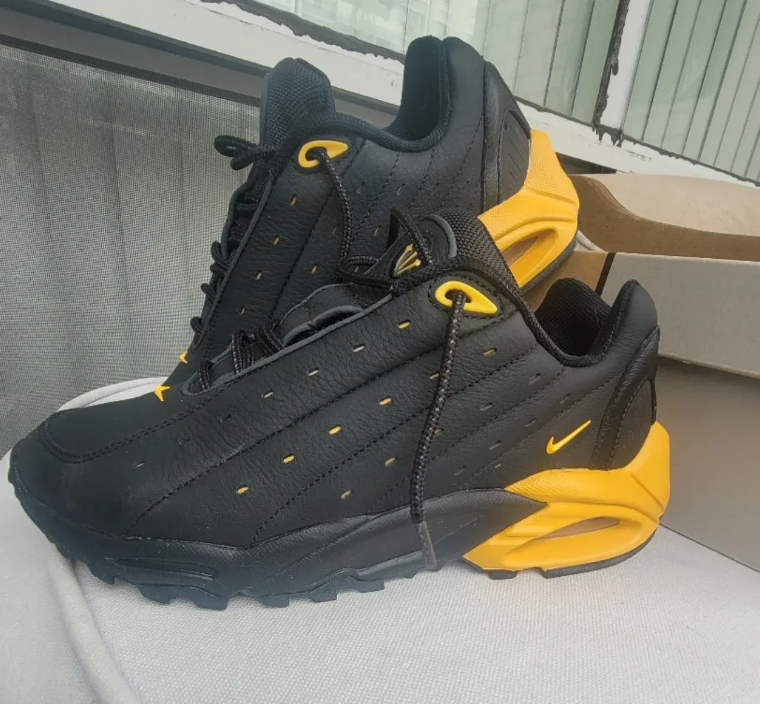 Nike Hot Step Air Terra Drake NOCTA Black Yellow Size 7 thumbnail