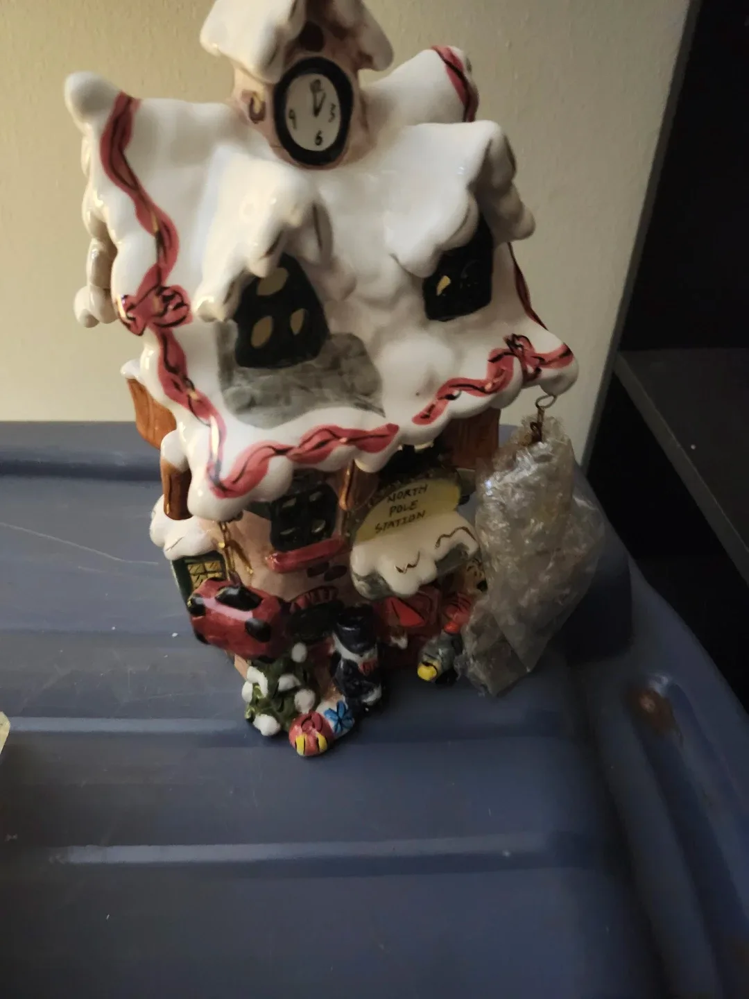 Ceramic Christmas Village House image indicator(4)