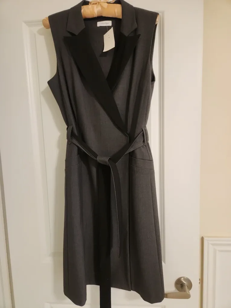 Calvin Klein Sleeveless Dress - Size 12 image indicator(4)