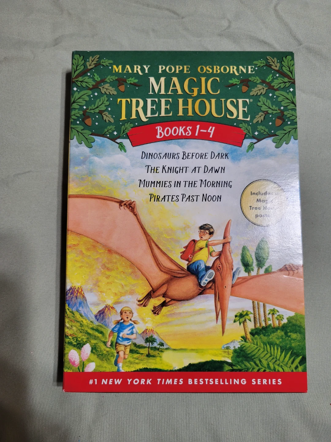 Magic Tree House Books 1-4 by Mary Pope Osborne