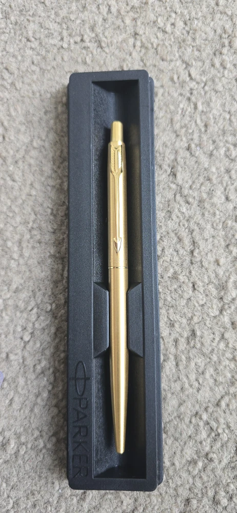 Parker Jotter Gold Pen with Box new