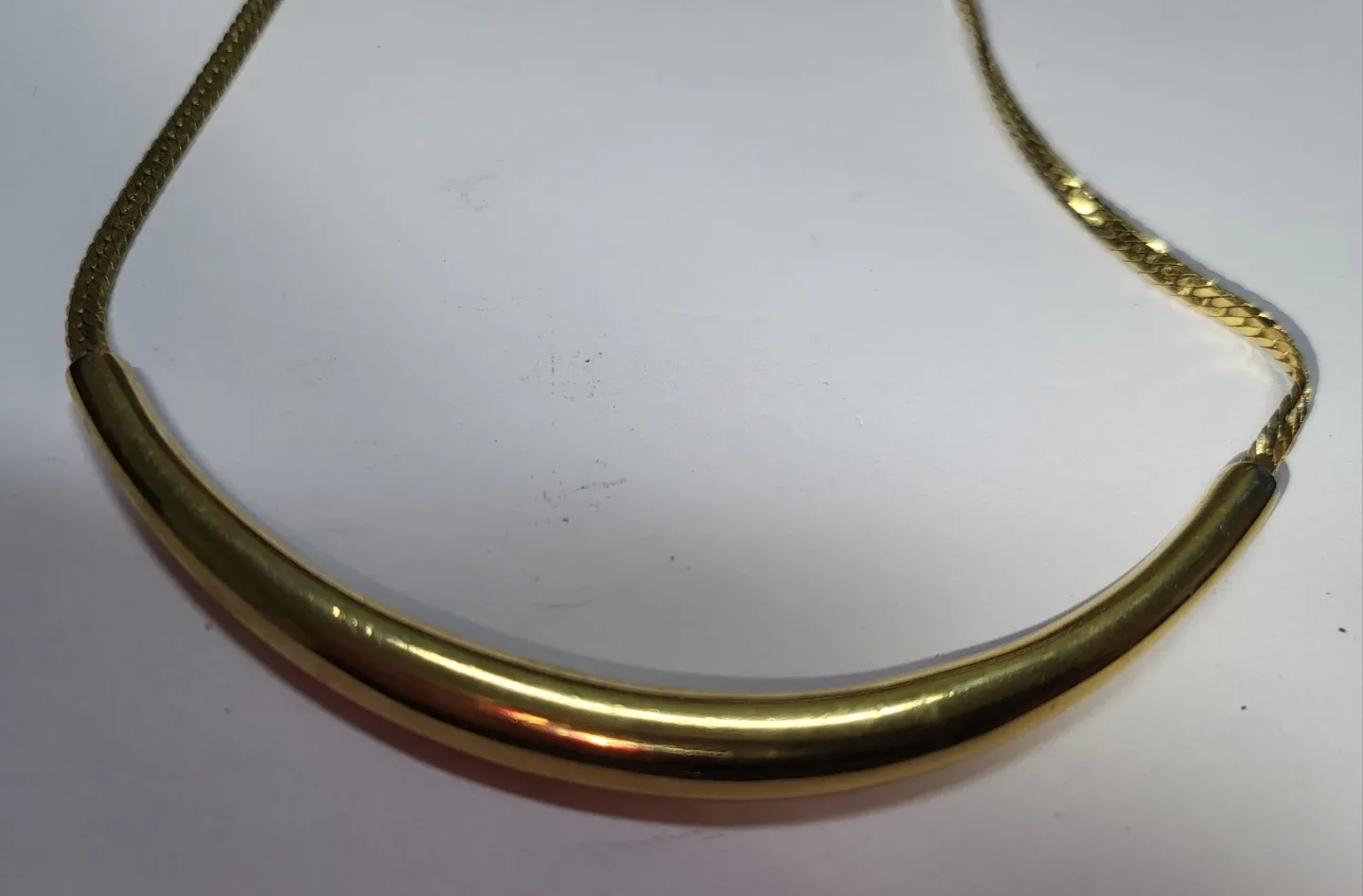 Trifari Gold Tone Collar Necklace image indicator(2)