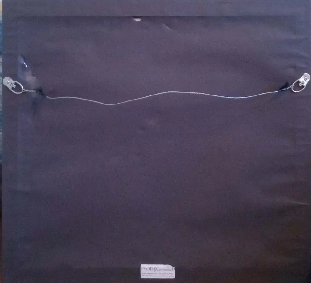 Autographed Hangable Framed Painting of Sail Boat image indicator(3)