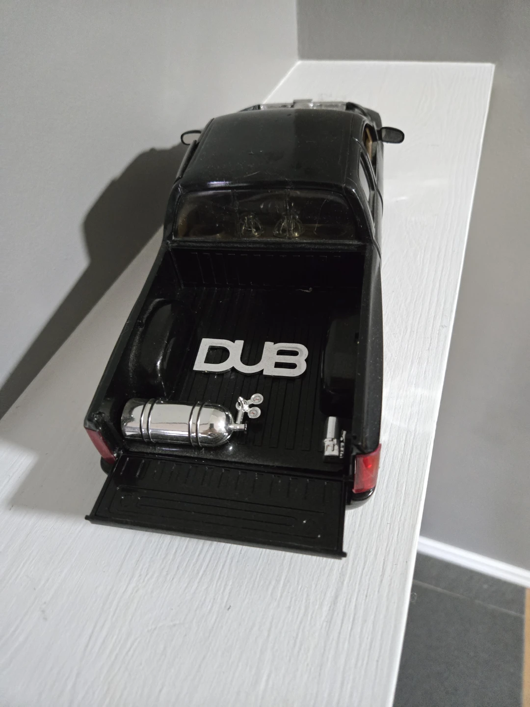 1/18 scale DUB Black Dodge Ram Truck Model - photo 4