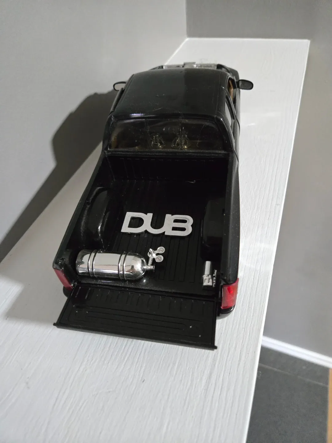 1/18 scale DUB Black Dodge Ram Truck Model image indicator(4)