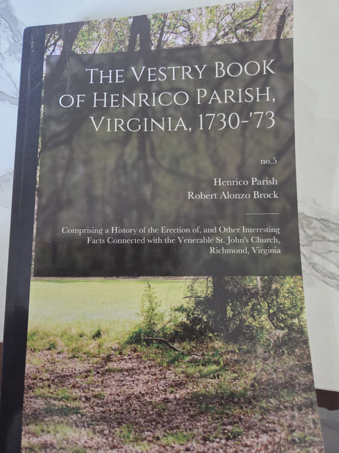 The Vestry Book of Henrico Parish, Virginia