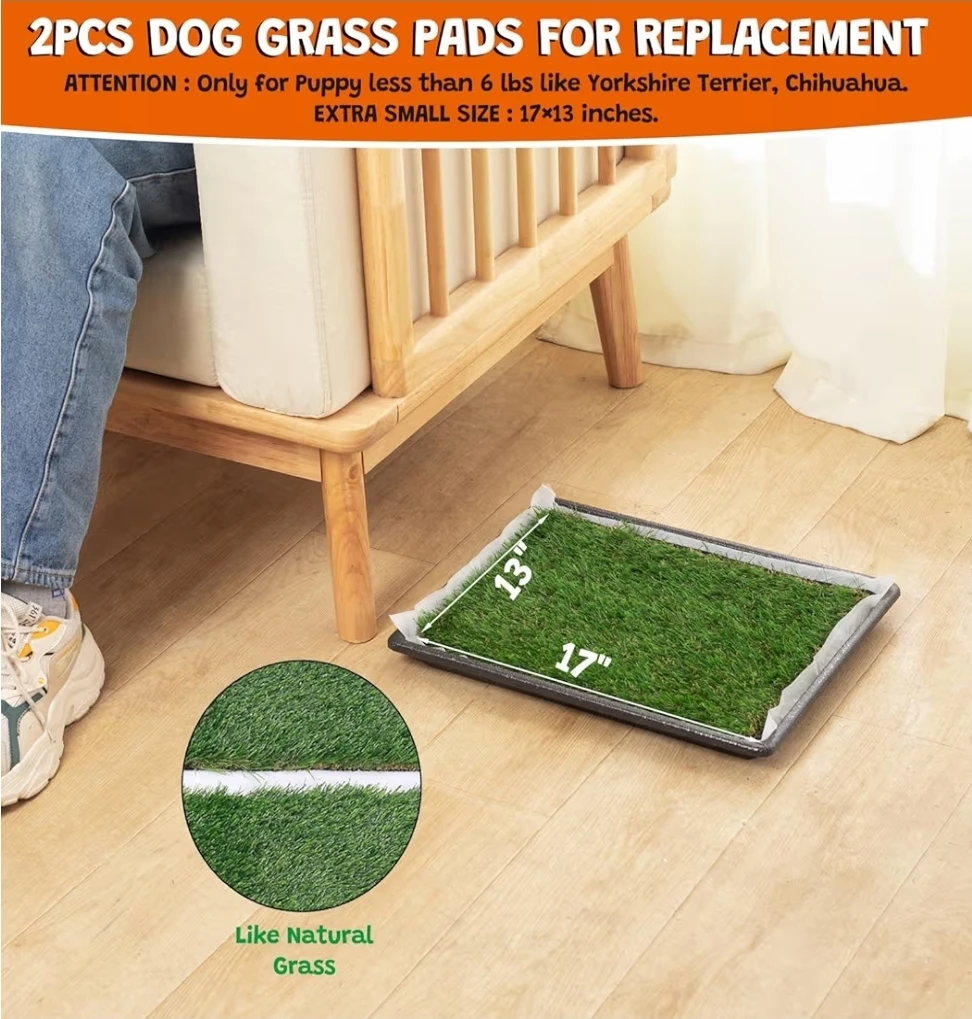 Dog Artificial Grass Pee Pad - 17x13 inches - photo 5