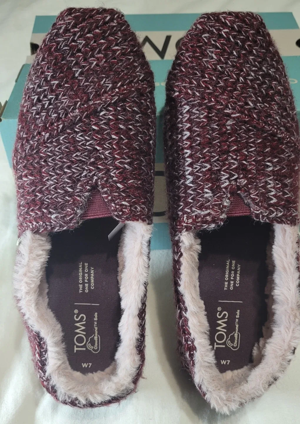 TOMS Alpargata Sweater Knit Slippers - Women's Size 7 image indicator(2)