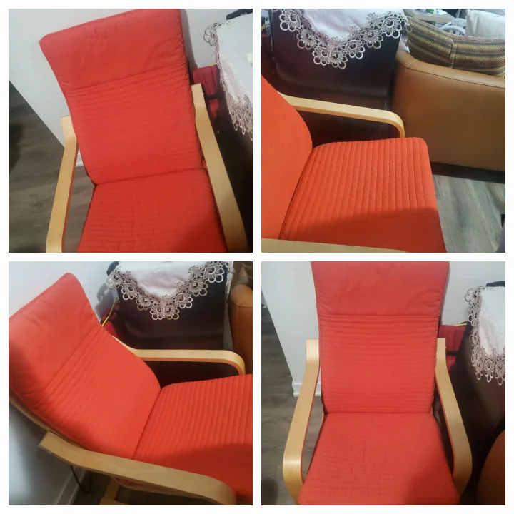 Orange Armchair