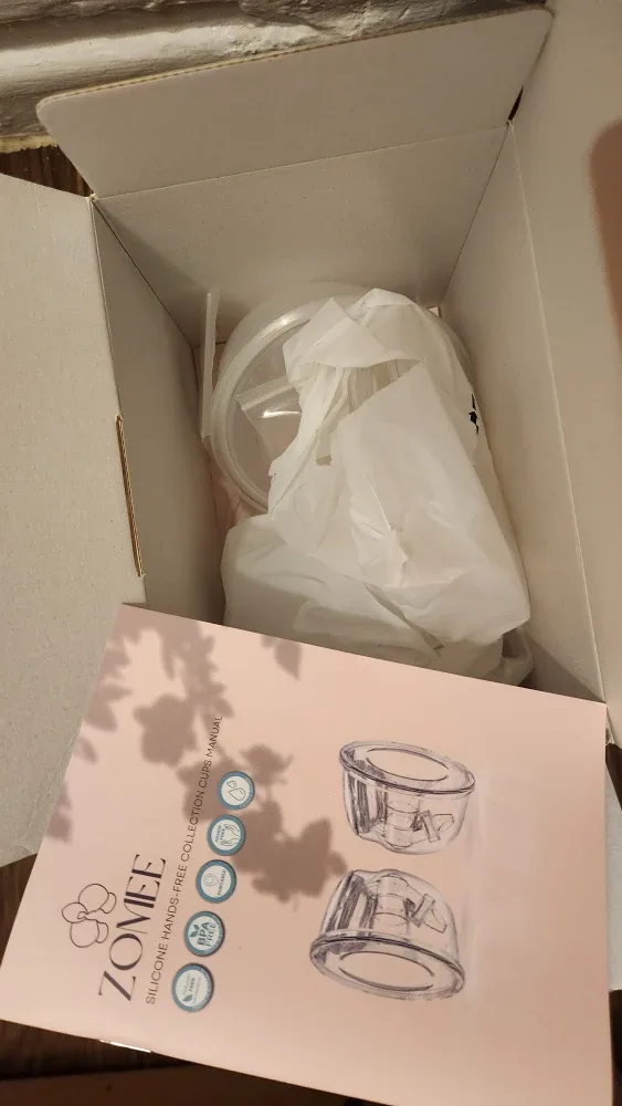 Zomee Silicone Hands-Free Collection Cups (24mm/28mm) image indicator(2)