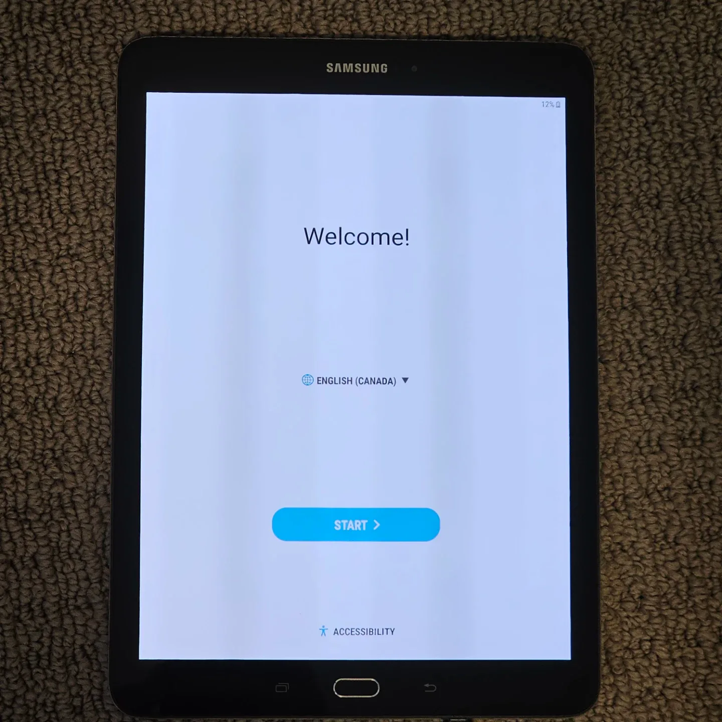 Samsung Galaxy Tab S2 with case and charging cord image indicator(2)
