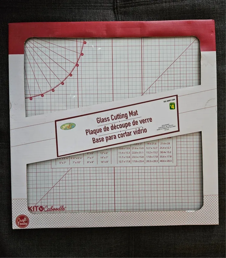 KIT N Caboodle Glass Cutting Mat - New