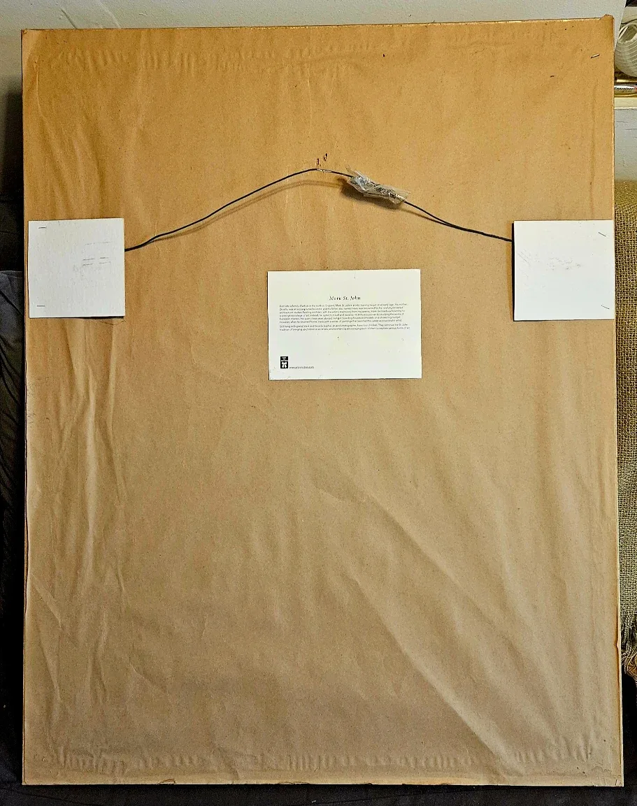 Framed Art in Motion 'Mark St. John' Print ✨️ image indicator(2)