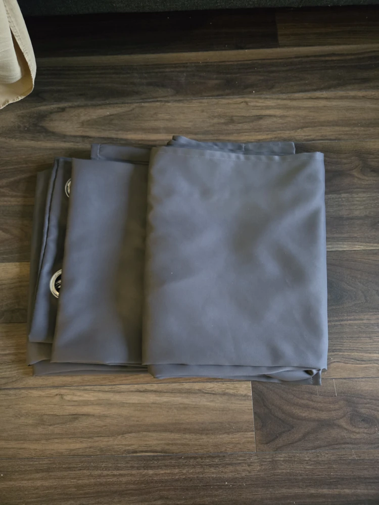 Assorted Curtains - Grey, Blue, Beige