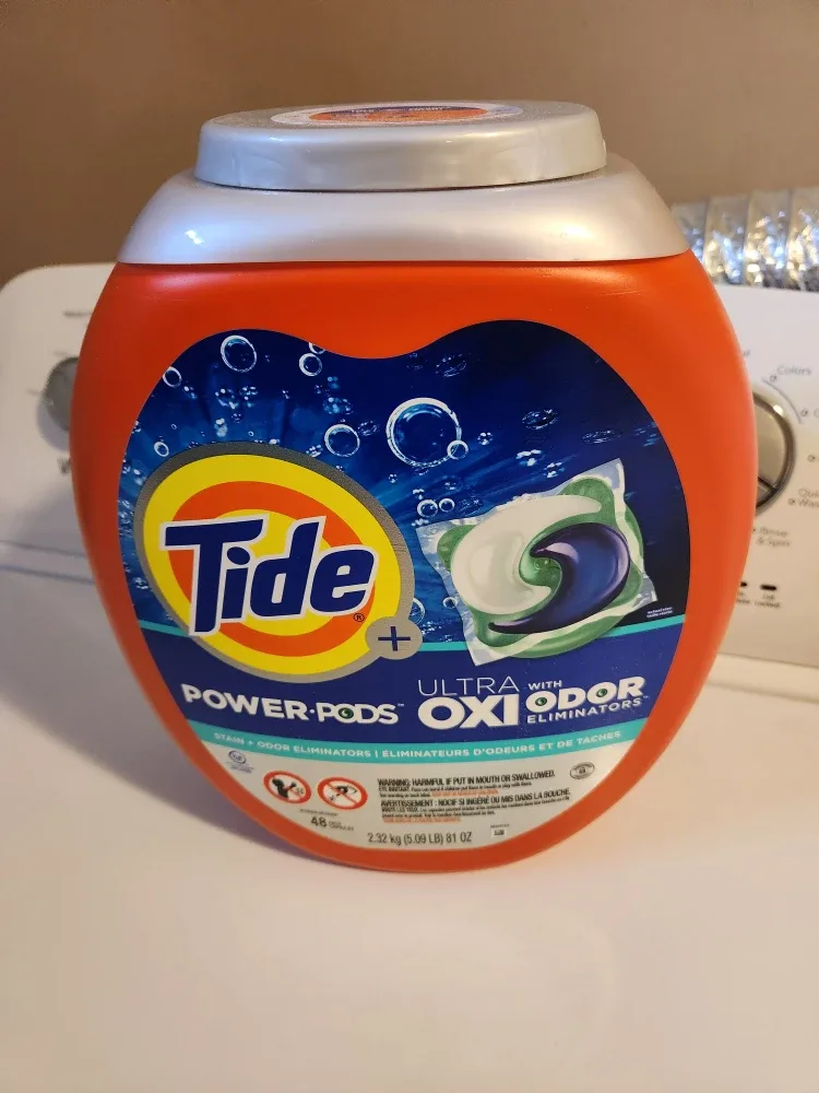Tide Power Pods Ultra Oxi Odor Eliminators, 48 count