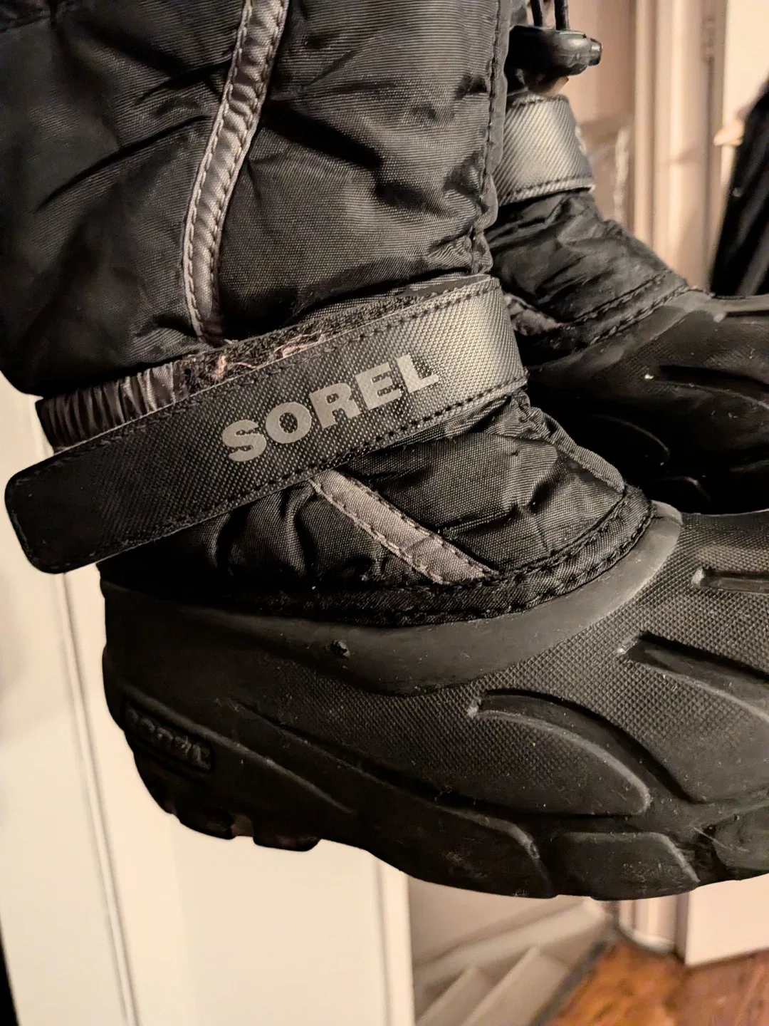 Sorel Black Winter Boots toddler size 13 image indicator(4)