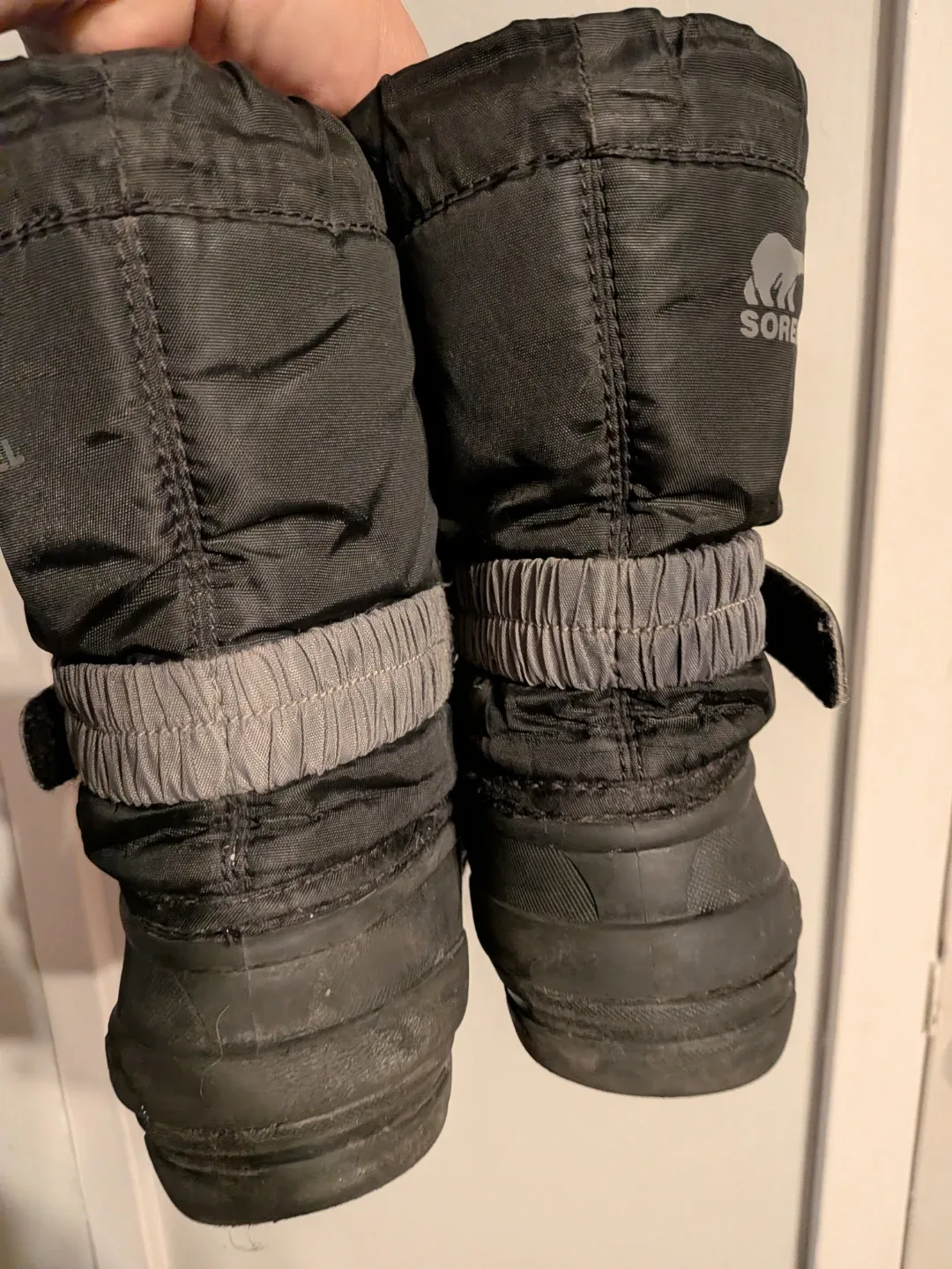 Sorel Black Winter Boots toddler size 13 image indicator(6)