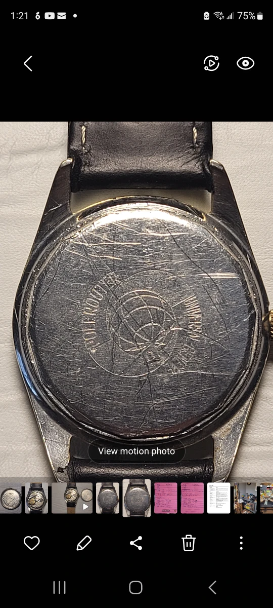 UNIVERSAL GENEVA WATCH 1954 - photo 4