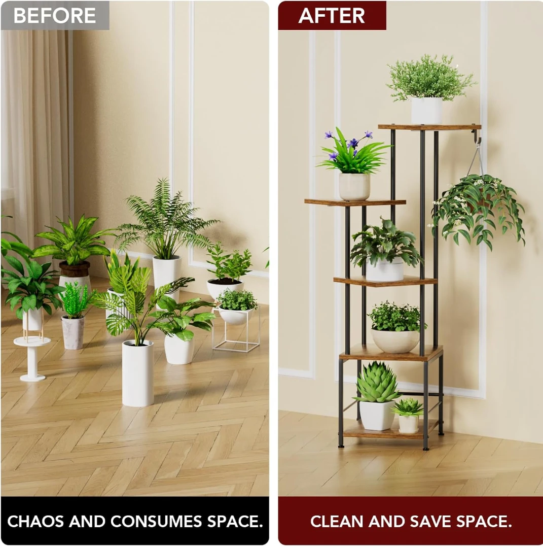  5-Tier Plant Stand Indoor  - photo 4