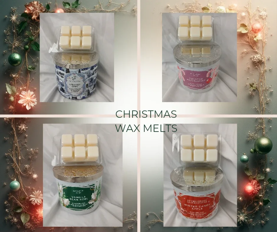 Bath & Body Works Homr Fragrance Candle Wax Melts..4  pack